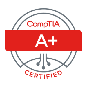 CompTIA A+ Certified badge