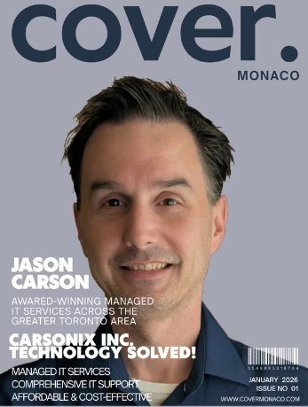 Jason Carson, Carsonix Inc. CEO, smiling for professional portrait.