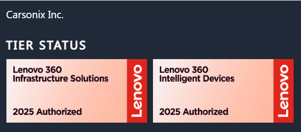 Lenovo Partner Tier Status
